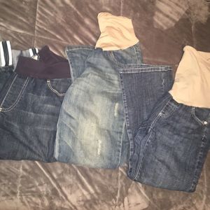 *LOT OF 3* Maternity capris